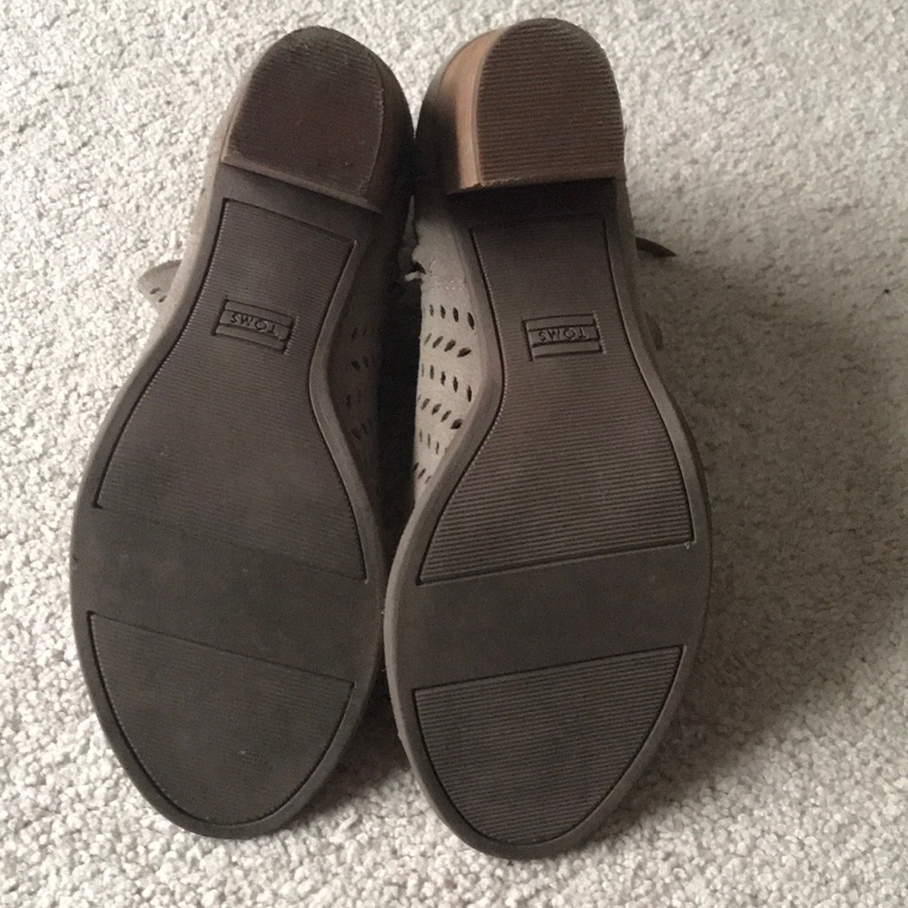 Toms Open Toe Booties - Picture 7 of 7
